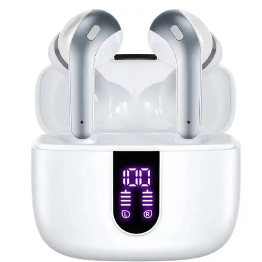 True Wireless Earbuds Bluetooth Headphones 60H Playback LED Power Display Earbud